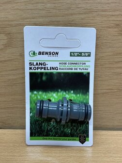 Slangkoppelstuk 1/2&quot;-5/8&quot;.
