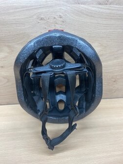 Fietshelm volwassenen met verlichting zwart M.