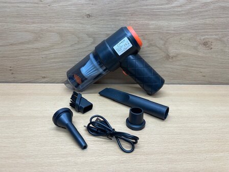 Stofzuiger / compressor mini 3600 mAh.