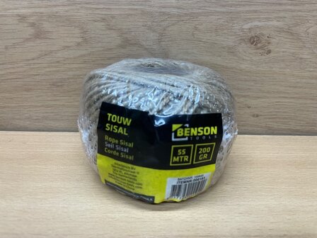 Sisal bol 55 meter 200 g.