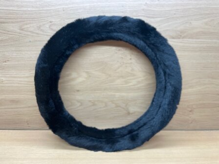 Stuurhoes vacht zacht zwart 37-39cm.