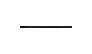 Douchegordijnstang zwart 77,5-135cm.