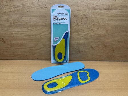 Inlegzool gel maat 42-48.