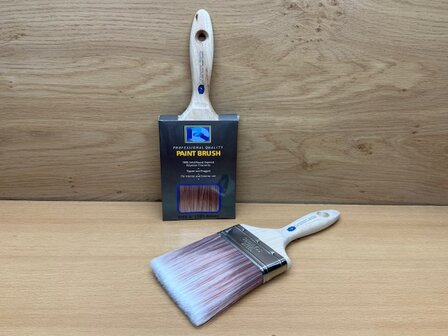 Kwast plat acryl 4&quot; PQ.