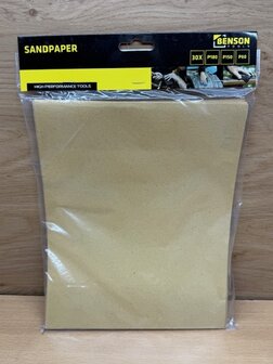 Schuurpapierset 30 dlg.