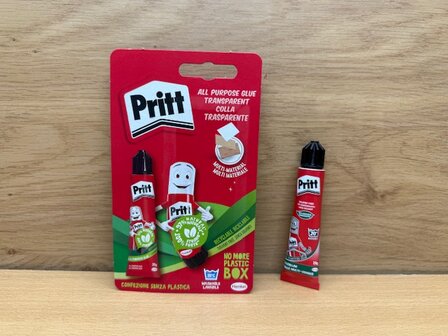 Pritt alleslijm transparant 20g.