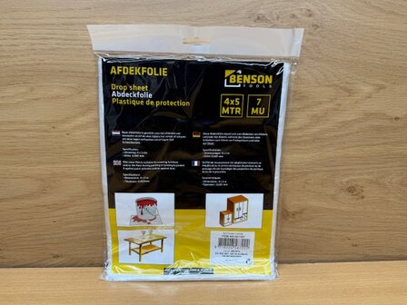 Afdekfolie 7mu 4x5m.