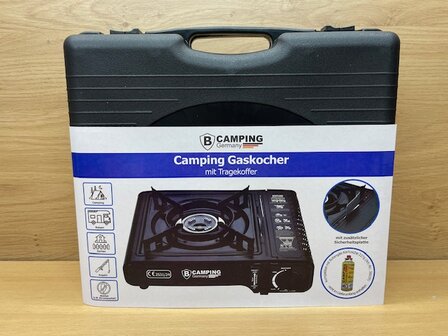 Camping kookstel met draagkoffer B Germany.