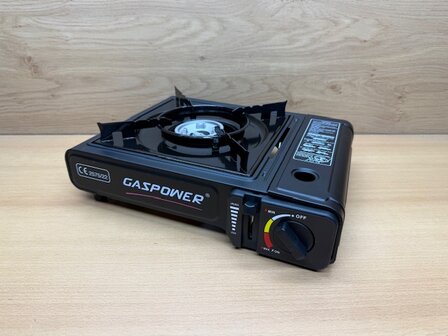 Camping kookstel Gaspower met koffer.