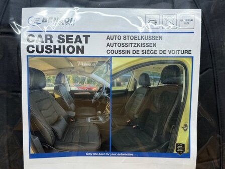 Stoelkussen voor auto met kussen.