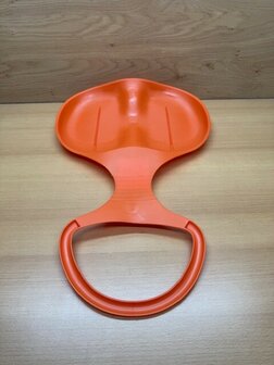 Slee met handvat oranje.