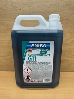 Koelvloeistof Aroso G11 5 liter -35 &ordm;C.