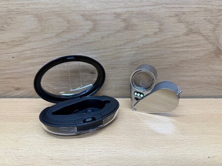 Loep diamantair 3xLED.