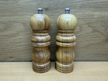 Peper- en zoutmolen set 14cm 2 dlg.