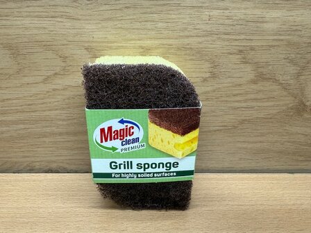 Magic Clean Premium spons voor grilloppervlakken.