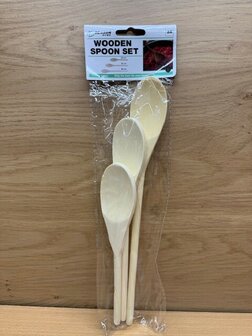 Pollepelset hout 3 dlg.