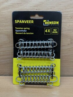 Spanveer set RVS 9cm.