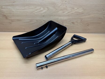 Sneeuwschep compact voor auto 94cm.