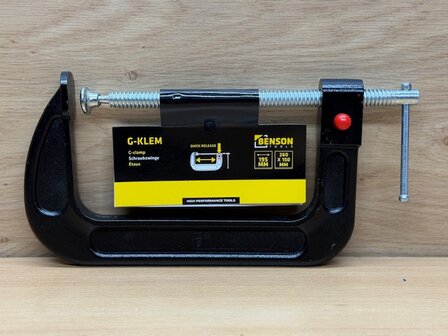 G-klem quick release 260x150mm.