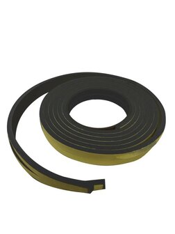 Tochtband EVA zwart 2x2,75m.