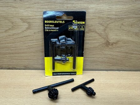 Boorkopsleutel set 10 + 13 mm 2 dlg.