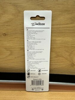 Tochtstrip borstel PVC transparant 100cm.