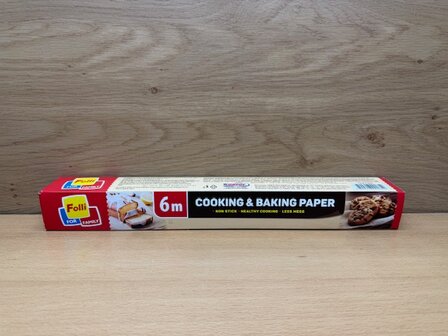 Bakpapier Folli 6m.