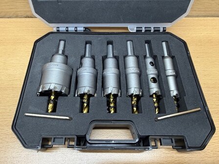 Gatenzaag RVS TCT 16-35mm 7 dlg.