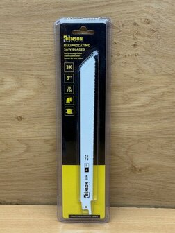 Reciprozaagbladenset metaal 225mm 3 dlg.