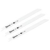 Reciprozaagbladenset metaal 225mm 3 dlg.