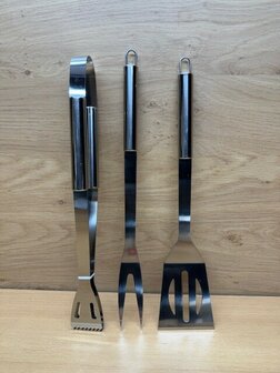 BBQ accesoires set in etui 3 dlg.