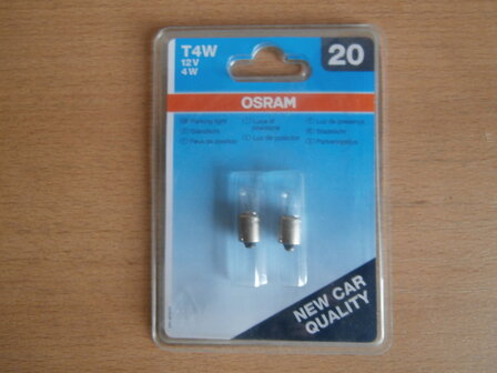 Osram lampenset 12 volt, 4 watt