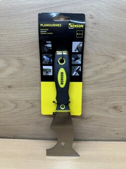 Plamuurmes chroom multifunctioneel.