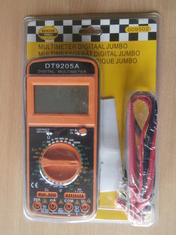 Multimeter DT9205A digitaal