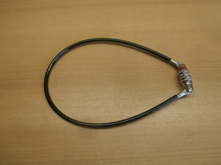 Kabelslot met cijferslot 55cm.