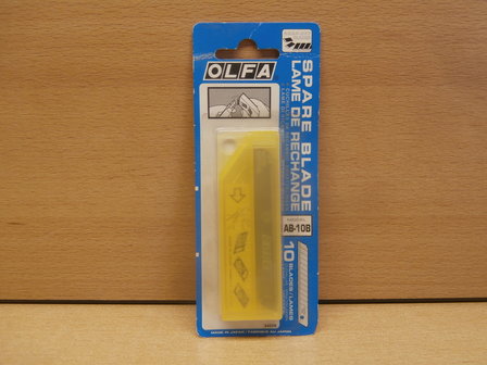 Afbreekmes reserve Olfa 9mm. 10 st.