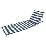 Strandmat opvouwbaar met rugleuning.