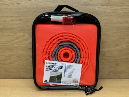 Veiligheidspion opvouwbaar met licht 50cm.