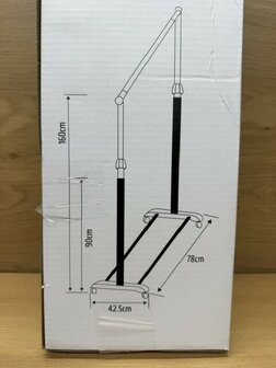Kledingrek 90-160cm.