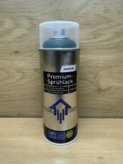 Toom premium lak mosgroen RAL6005 400ml.