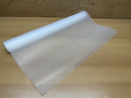 Antislipmat transparant puntjes 45x150cm.