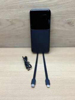 Powerbank digitaal 10.000mAh 10W.