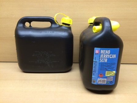 Jerrycan PVC 5 liter.