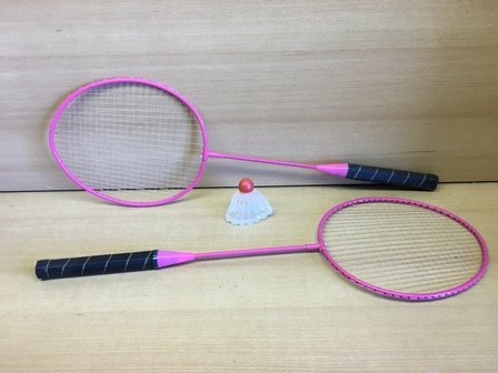 Badmintonset rose.