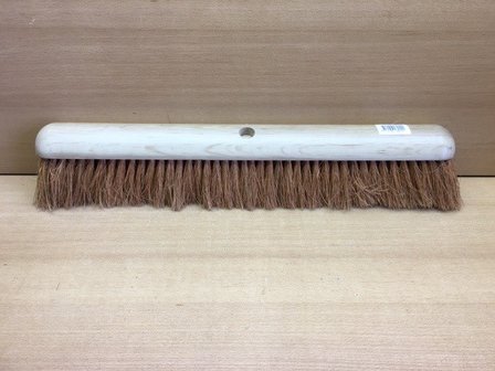 Bezem zaal kokos 60cm.