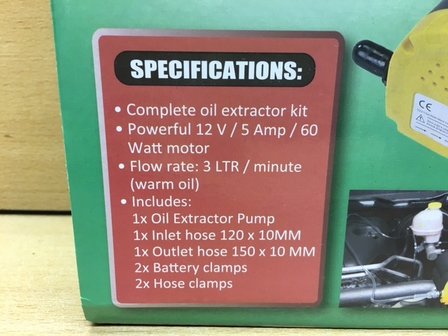 Vloeistofpomp 12 volt.