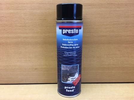 Bodembeschermer Presto zwart 500ml.