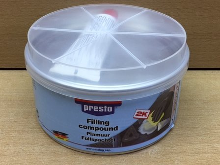 Presto plamuur 2-componenten 2kg.