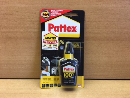 Pattex 100% lijm, 50 gram.