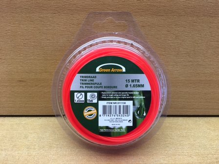 Trimdraad 15 meter x 1,65mm.